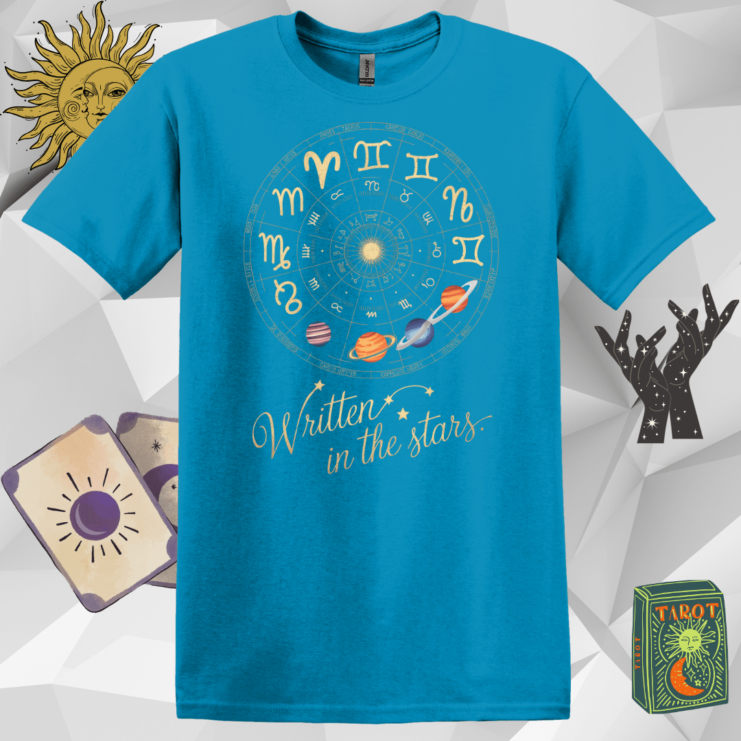 Star Chart Unisex T-Shirt - Astrological Design