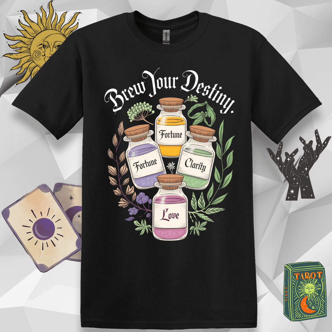 Witch T-Shirt - Brew Your Own Destiny