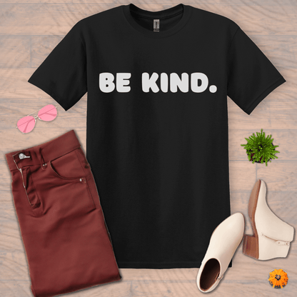 Inspire and Motivate, Uplifting T-shirt with quote: "Be Kind"