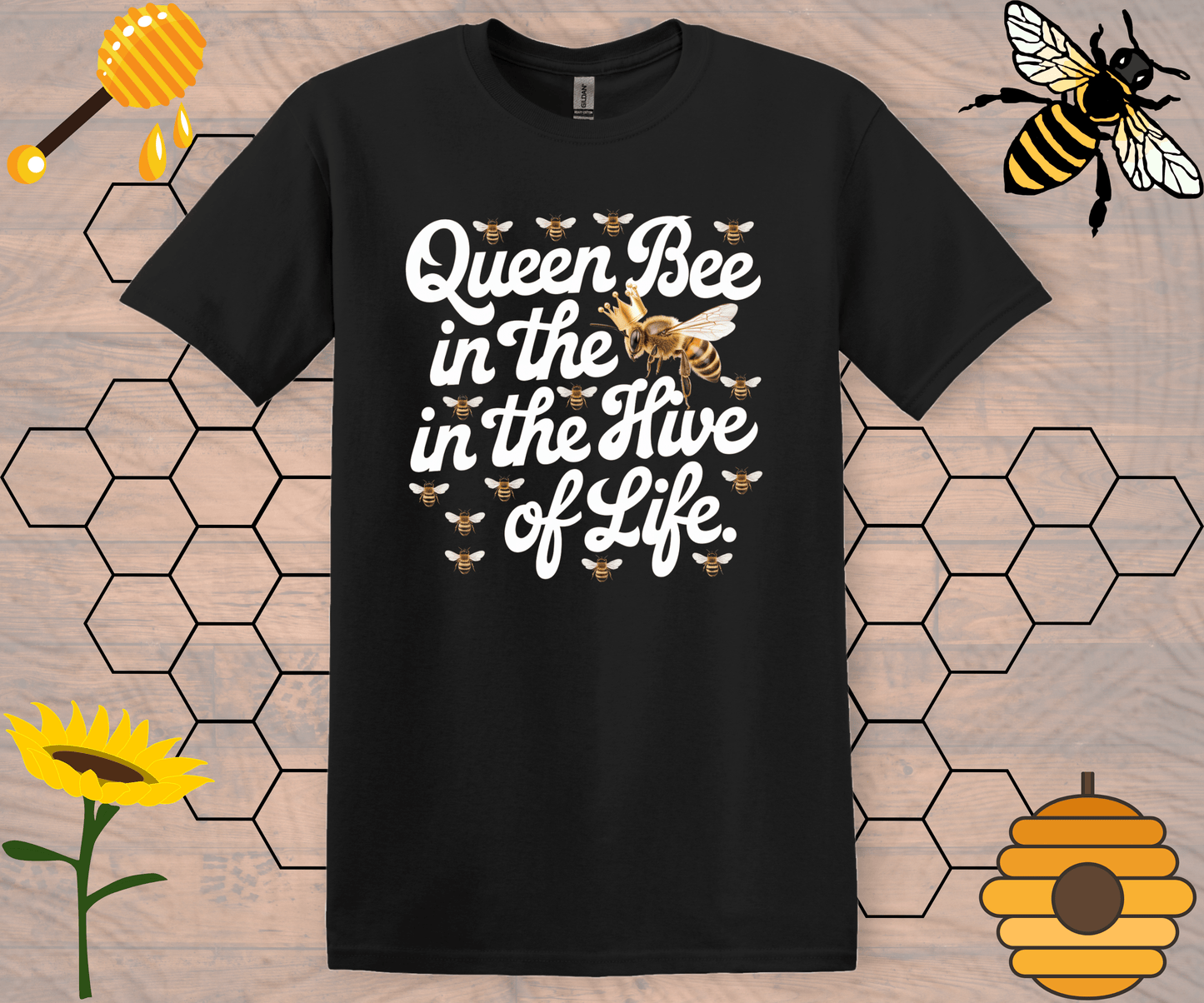 Queen Bee Inspirational Spiritual T-Shirt