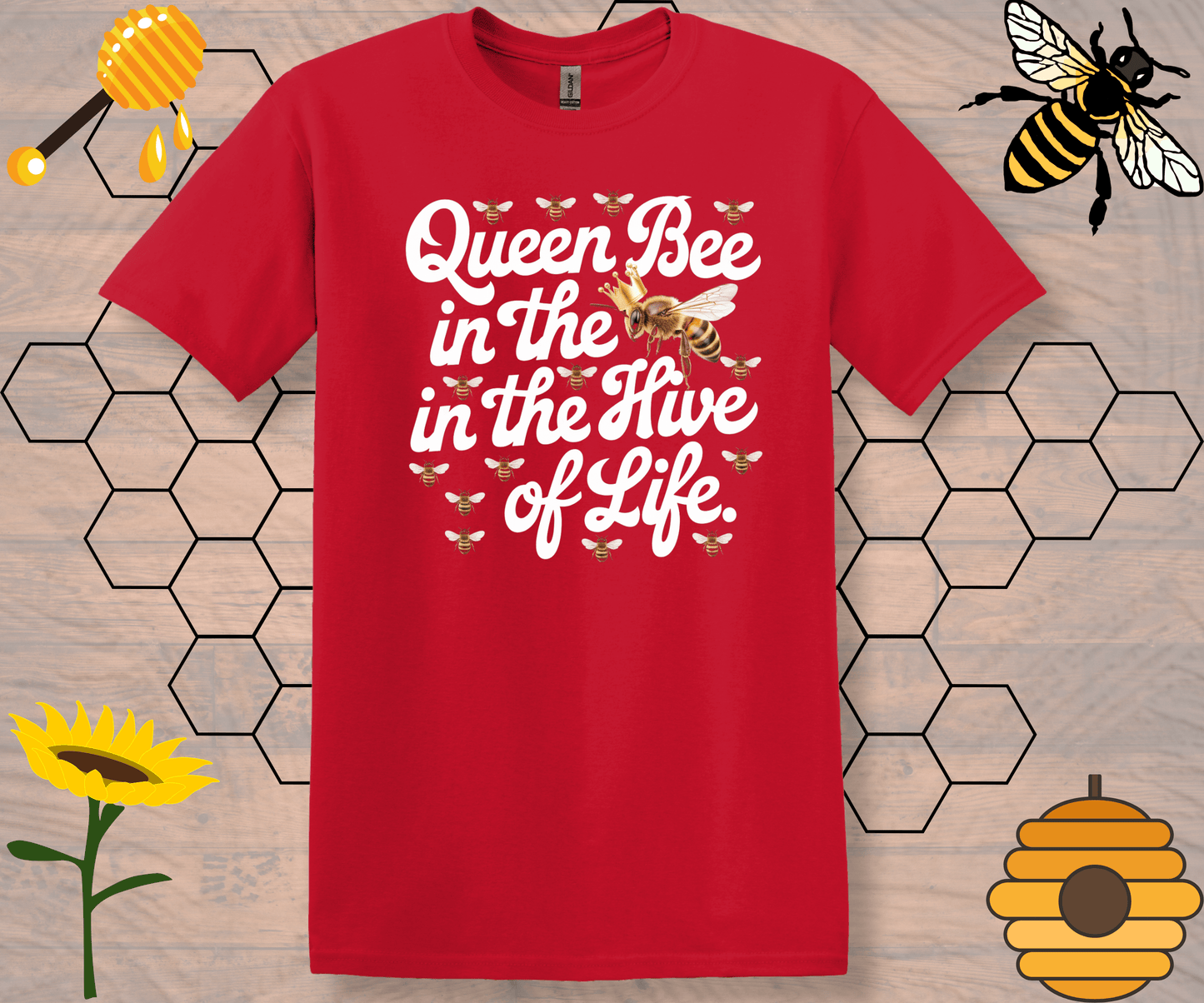 Queen Bee Inspirational Spiritual T-Shirt