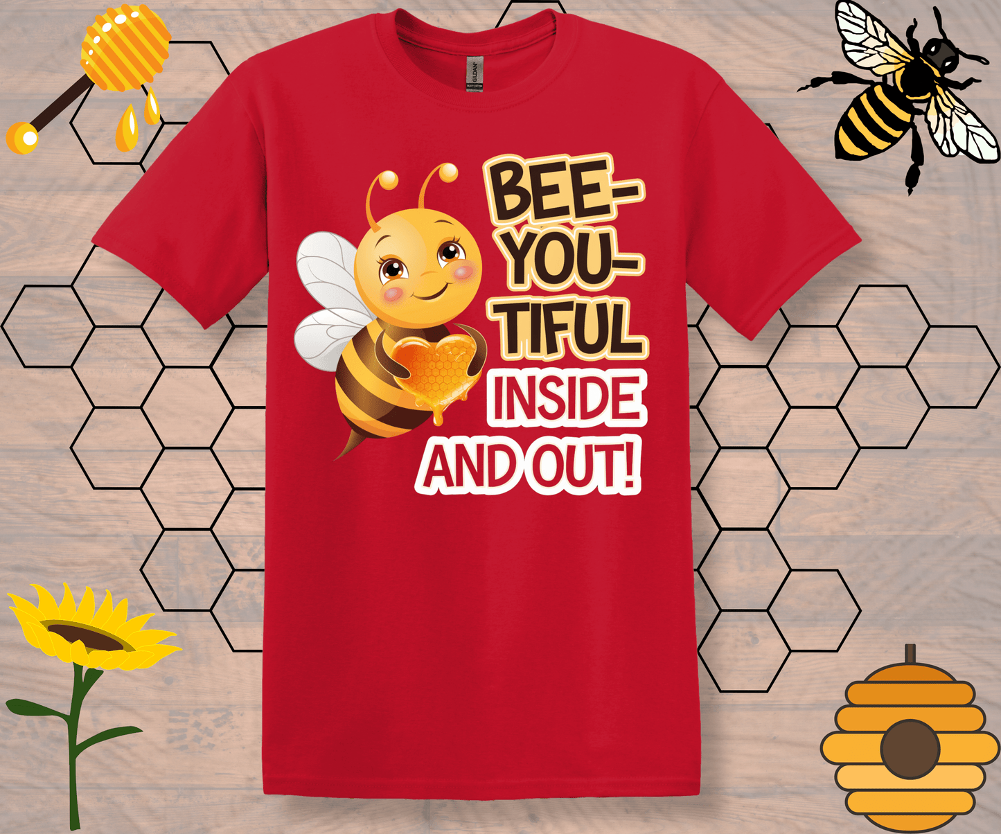 Bee-You-tiful Unisex T-Shirt - Inspirational Bee Lover Tee