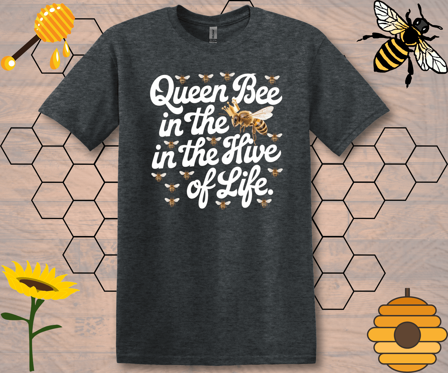 Queen Bee Inspirational Spiritual T-Shirt