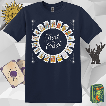 Tarot T-Shirt Trust the Cards Mystic Tee