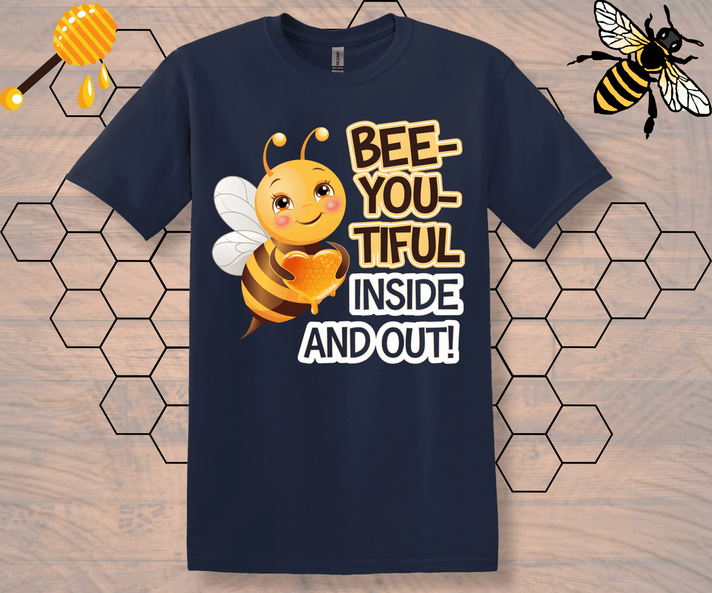 Bee-You-tiful Unisex T-Shirt - Inspirational Bee Lover Tee