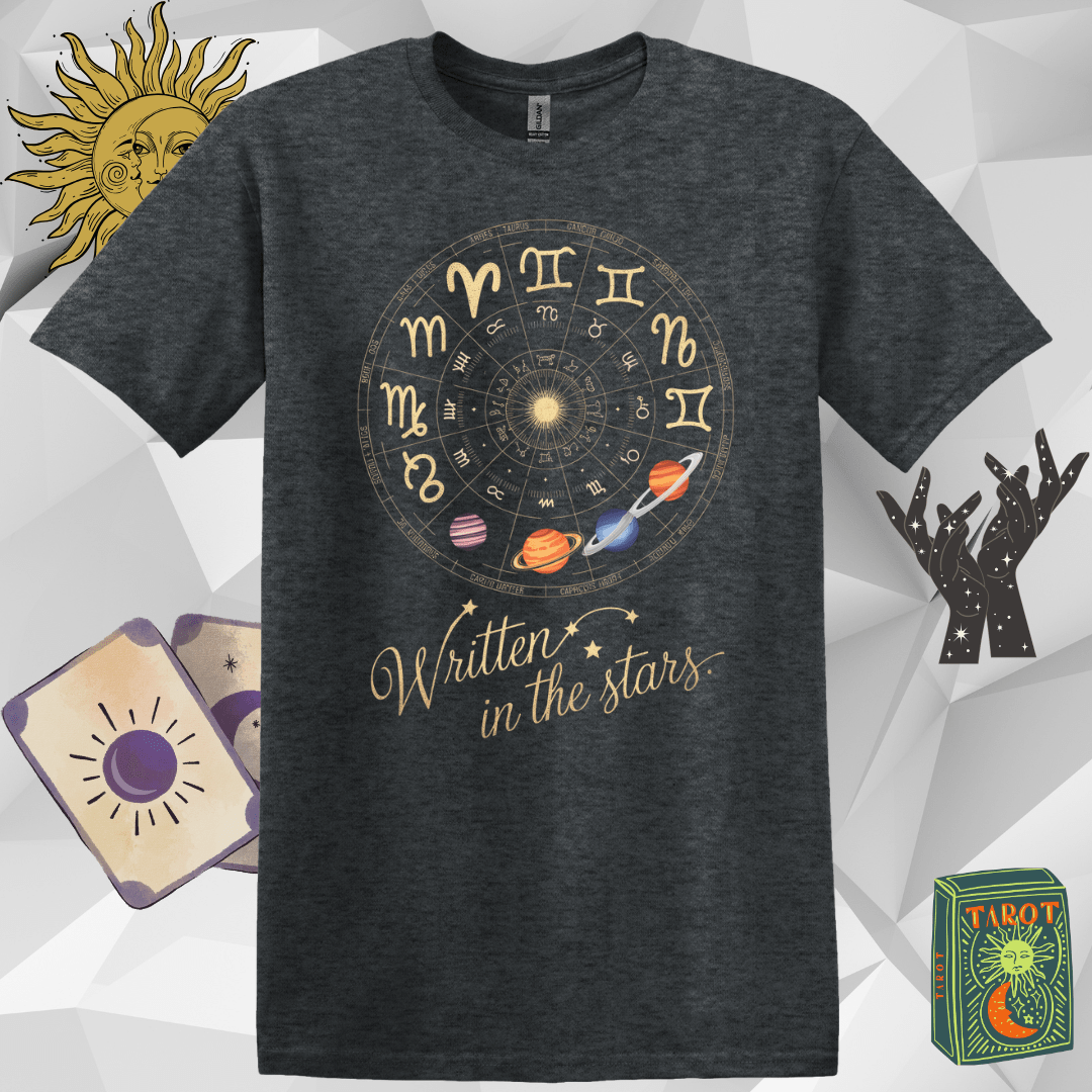 Star Chart Unisex T-Shirt - Astrological Design