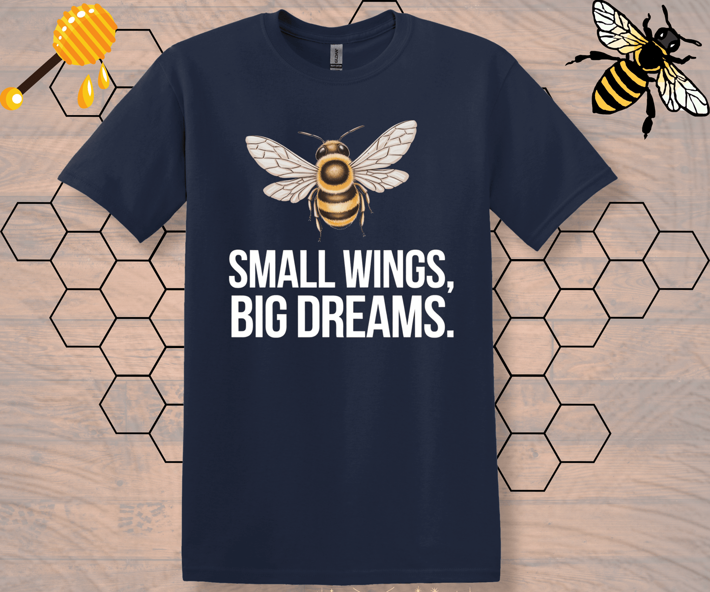 Small Wings, Big Dream. Unisex Spiritual T-Shirt