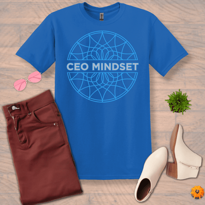 Inspire and Motivate, Uplifting T-shirt with quote: "CEO Mindset"