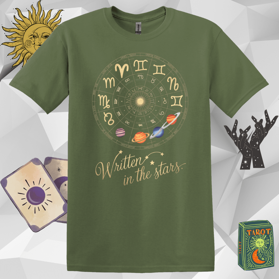 Star Chart Unisex T-Shirt - Astrological Design