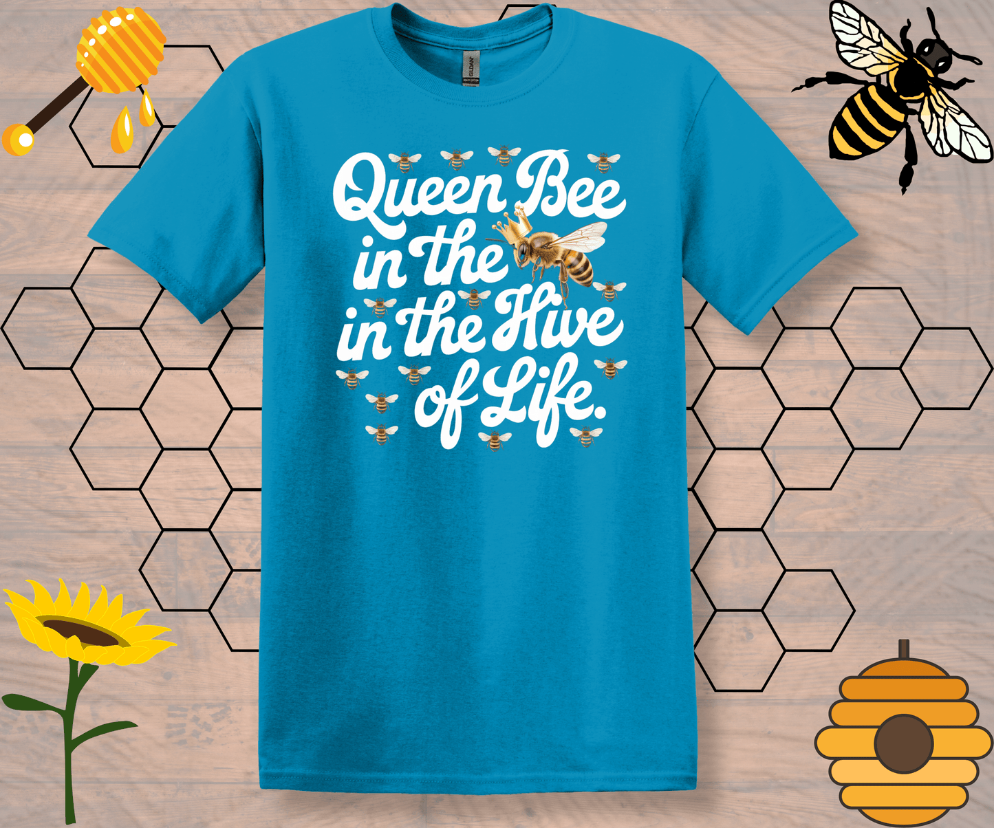 Queen Bee Inspirational Spiritual T-Shirt