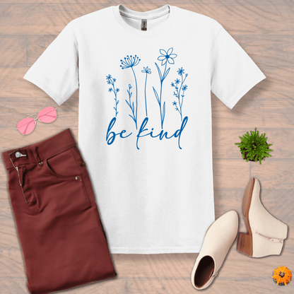 Inspire and Motivate, Uplifting T-shirt with quote: "Be Kind "