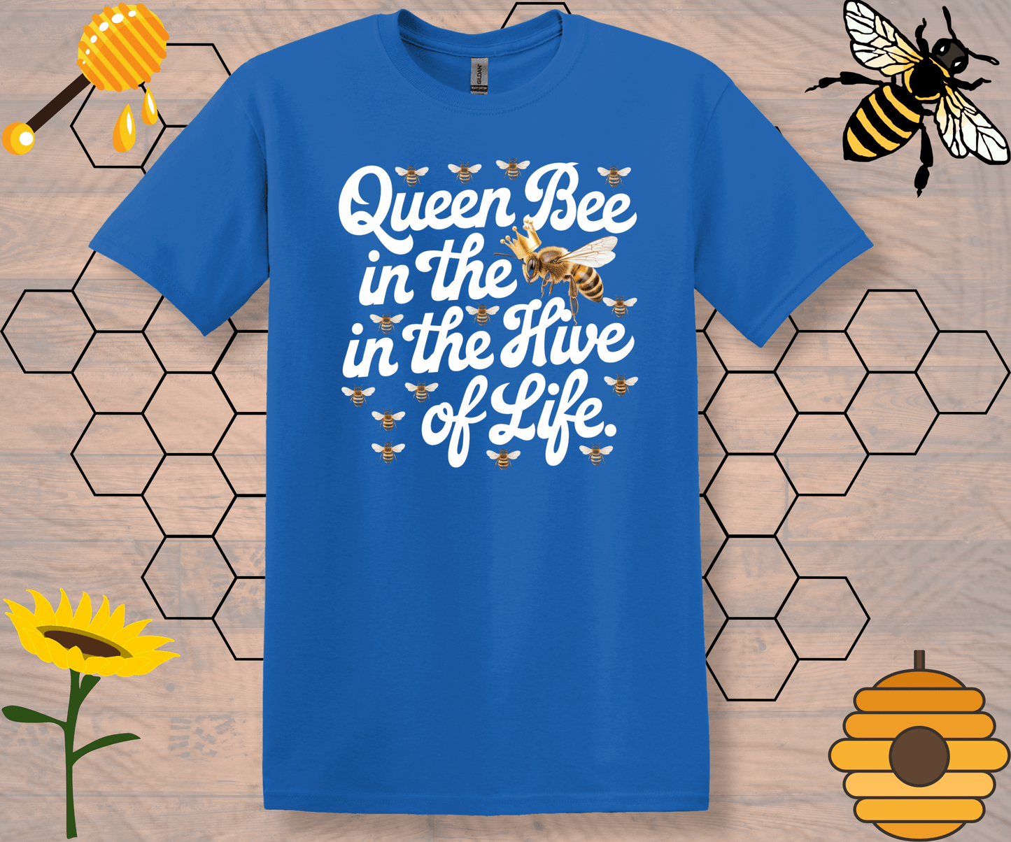 Queen Bee Inspirational Spiritual T-Shirt