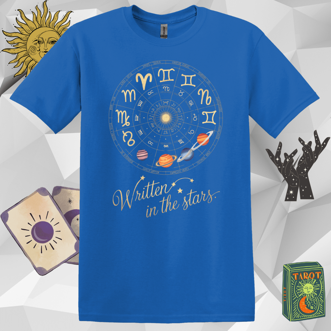 Star Chart Unisex T-Shirt - Astrological Design