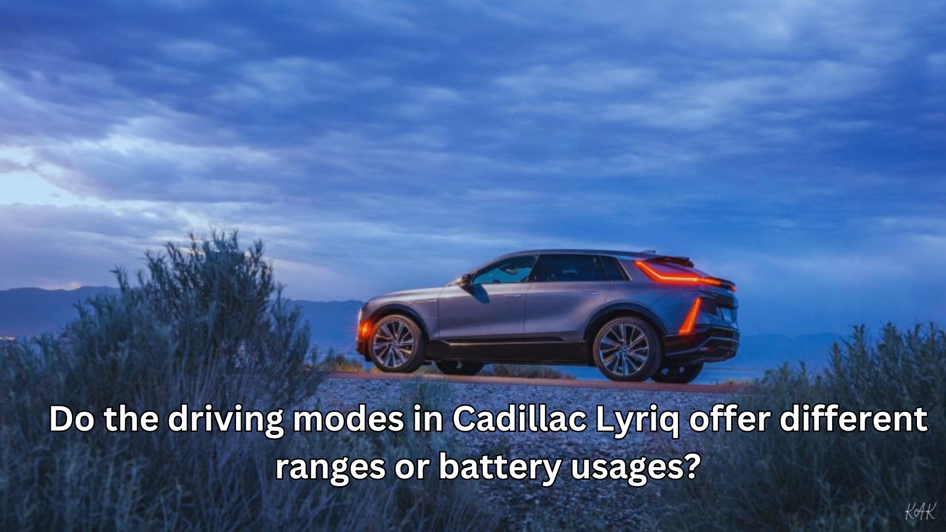 Do the driving modes in Cadillac Lyriq offer different ranges or battery usages? The Shocking Truth EV Owners Must Know in 2026